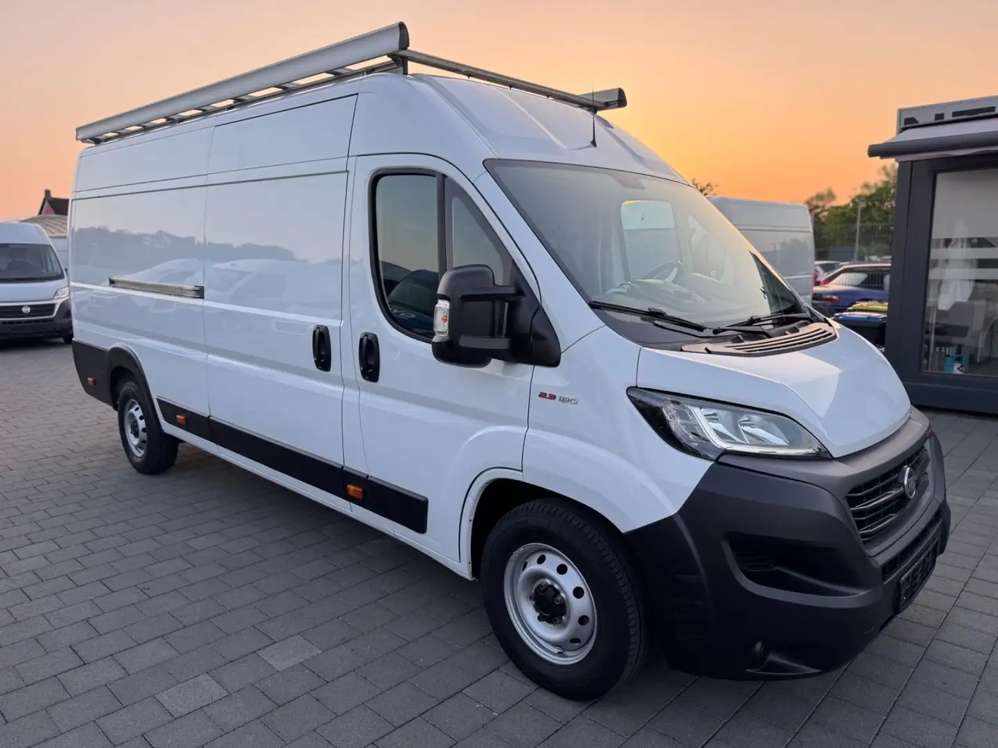 Fiat Ducato Maxi Kasten 180 L5H2 Power Navi Klima AHK Weiß - 1