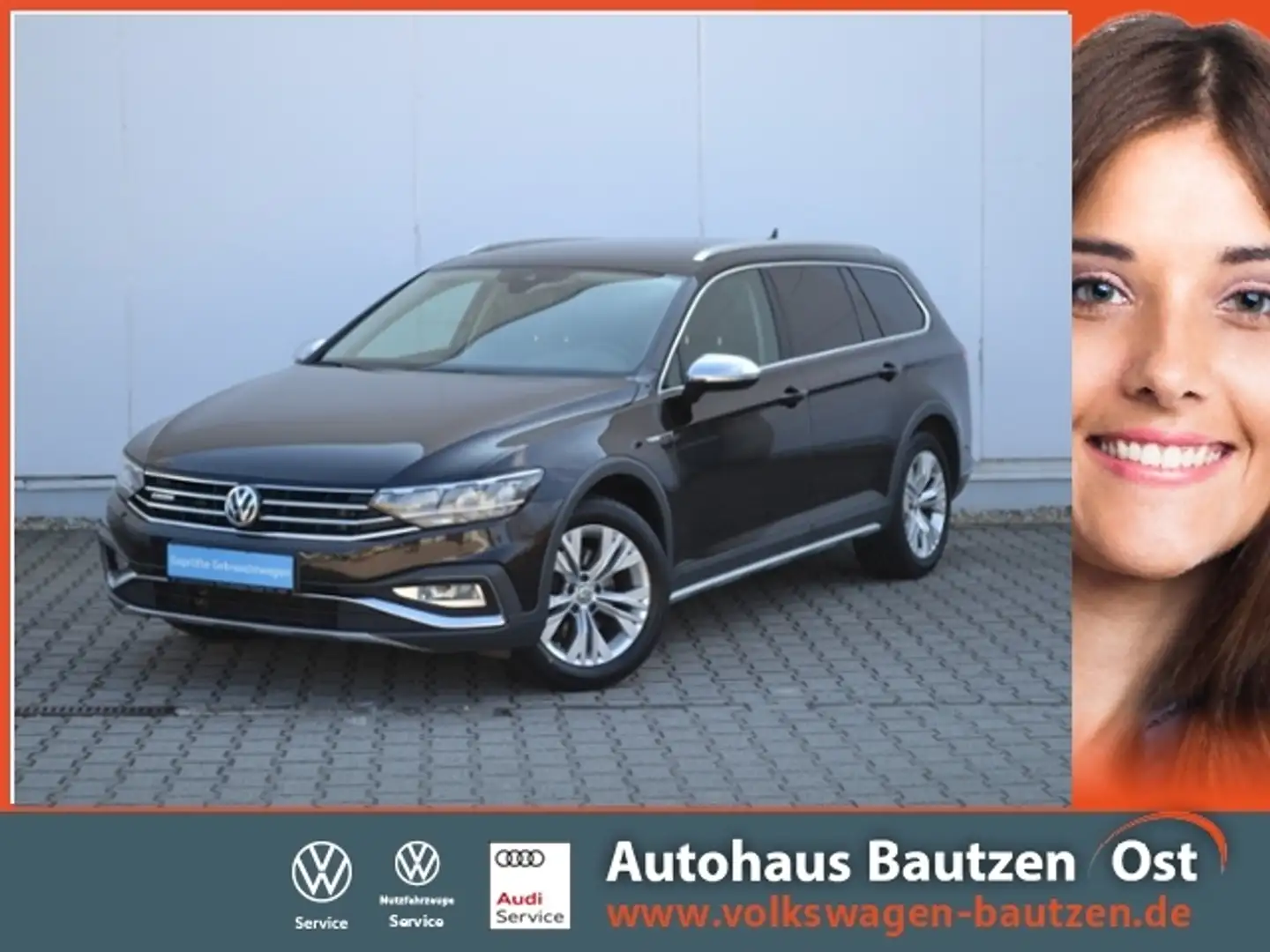 Volkswagen Passat Alltrack 2.0 TDI 190 PS 4Motion DSG AHK/LED/NAVI+VZE/BUSIN Brązowy - 1