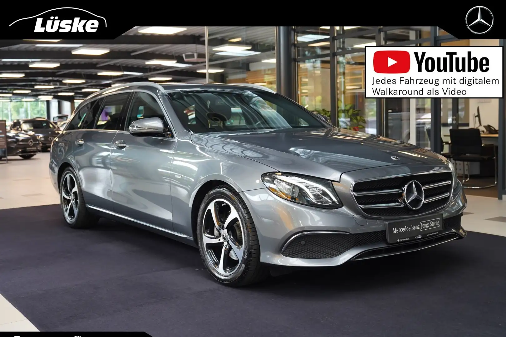 Mercedes-Benz E 220 E 220 d T AVANTGARDE SPORTSTYLE Kamera AHK DAB Grey - 1