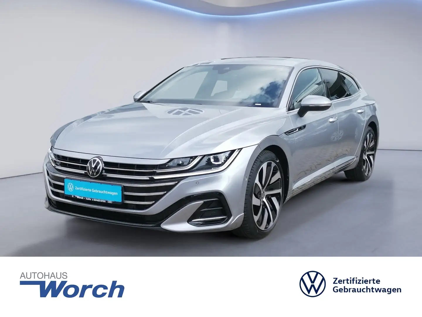 Volkswagen Arteon Shooting Brake 2.0 TDI DSG 4M R Line STHZ Silber - 1