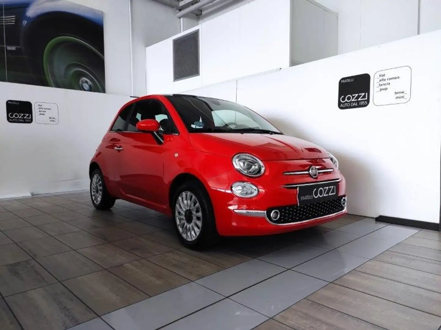 Fiat 500 (2015-2024) - 500 1.0 Hybrid Dolcevita Rosso - 1