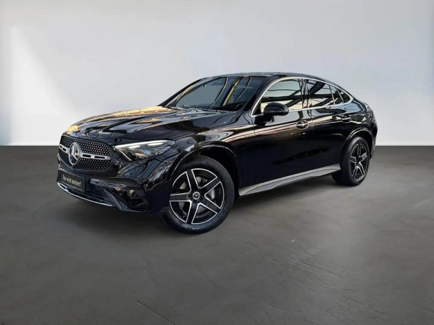 Mercedes-Benz GLC 300 4M Coupé AMG+PANO+MEMORY+AHK+360°+MBUX Schwarz - 1