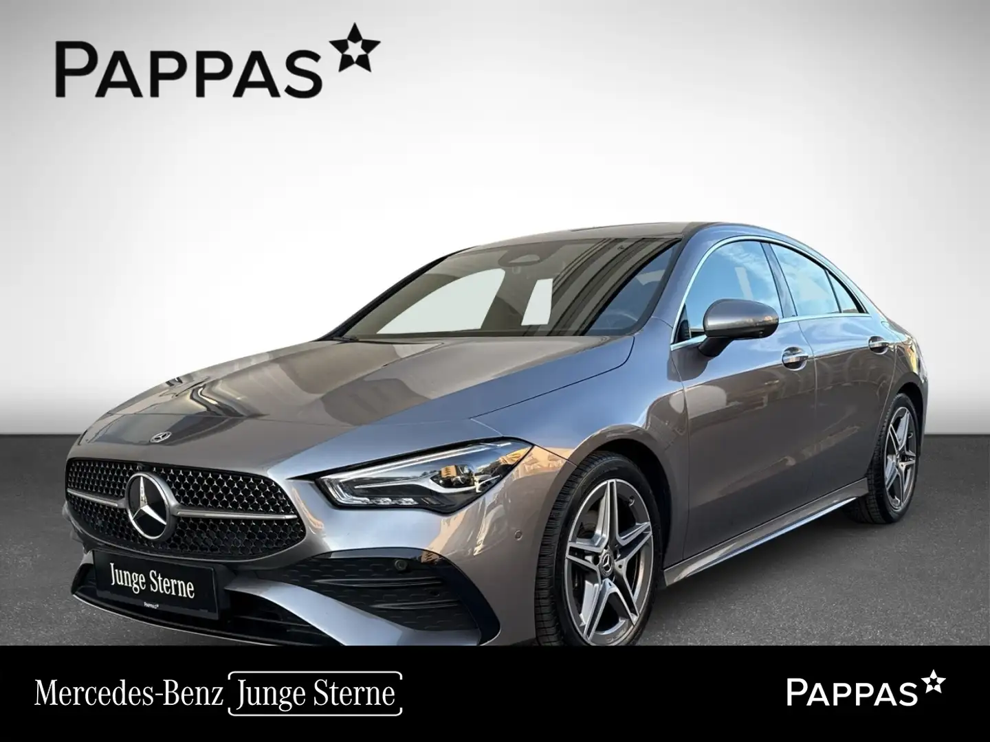 Mercedes-Benz CLA 180 d Coupé PTS Navi AUT Wide Cam EASY-PACK Gris - 1