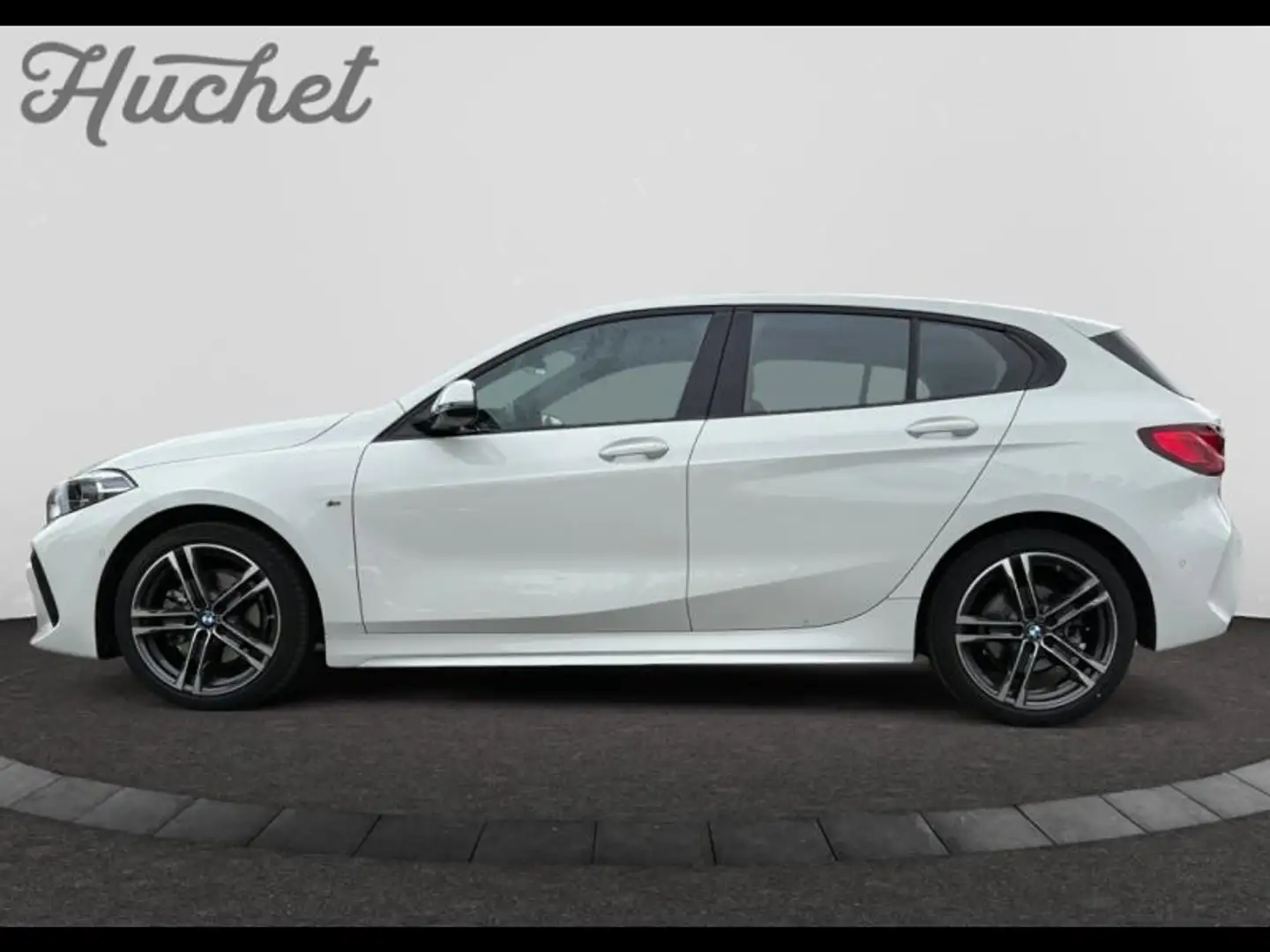 BMW 118 118dA 150ch M Sport 8cv Blanc - 2