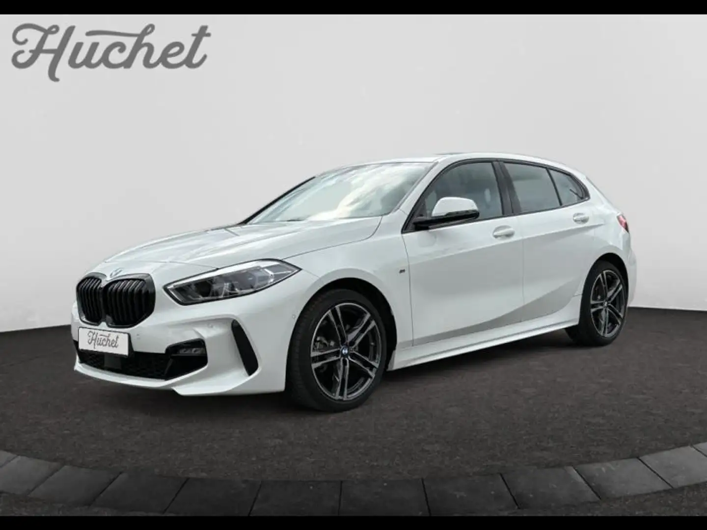BMW 118 118dA 150ch M Sport 8cv Blanc - 1