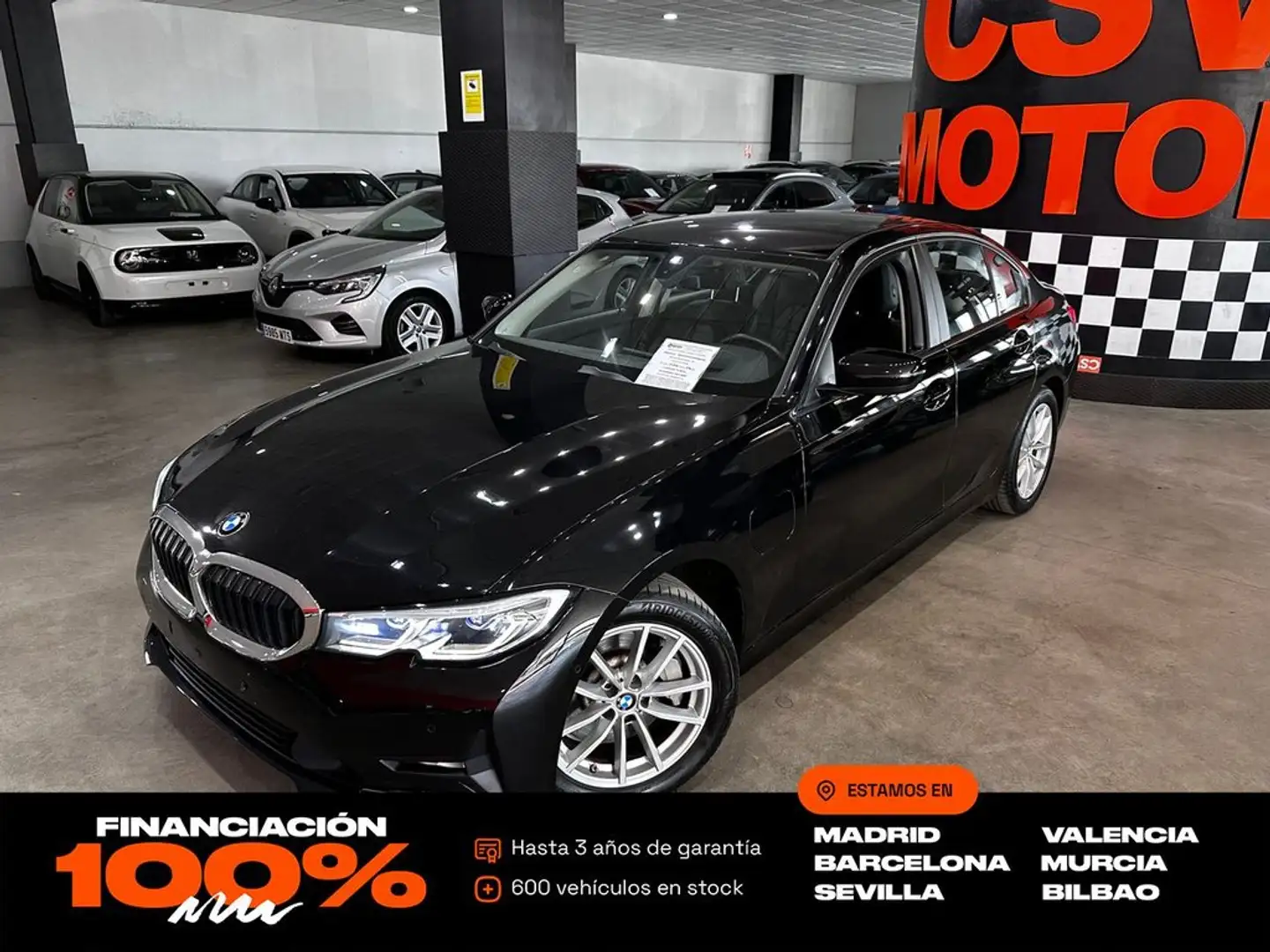BMW 330 330e Noir - 1