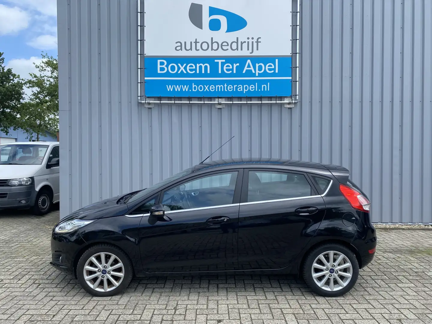 Ford Fiesta 1.0 EcoBoost Titanium 16"lm velgen Airco Stoelverw Noir - 2