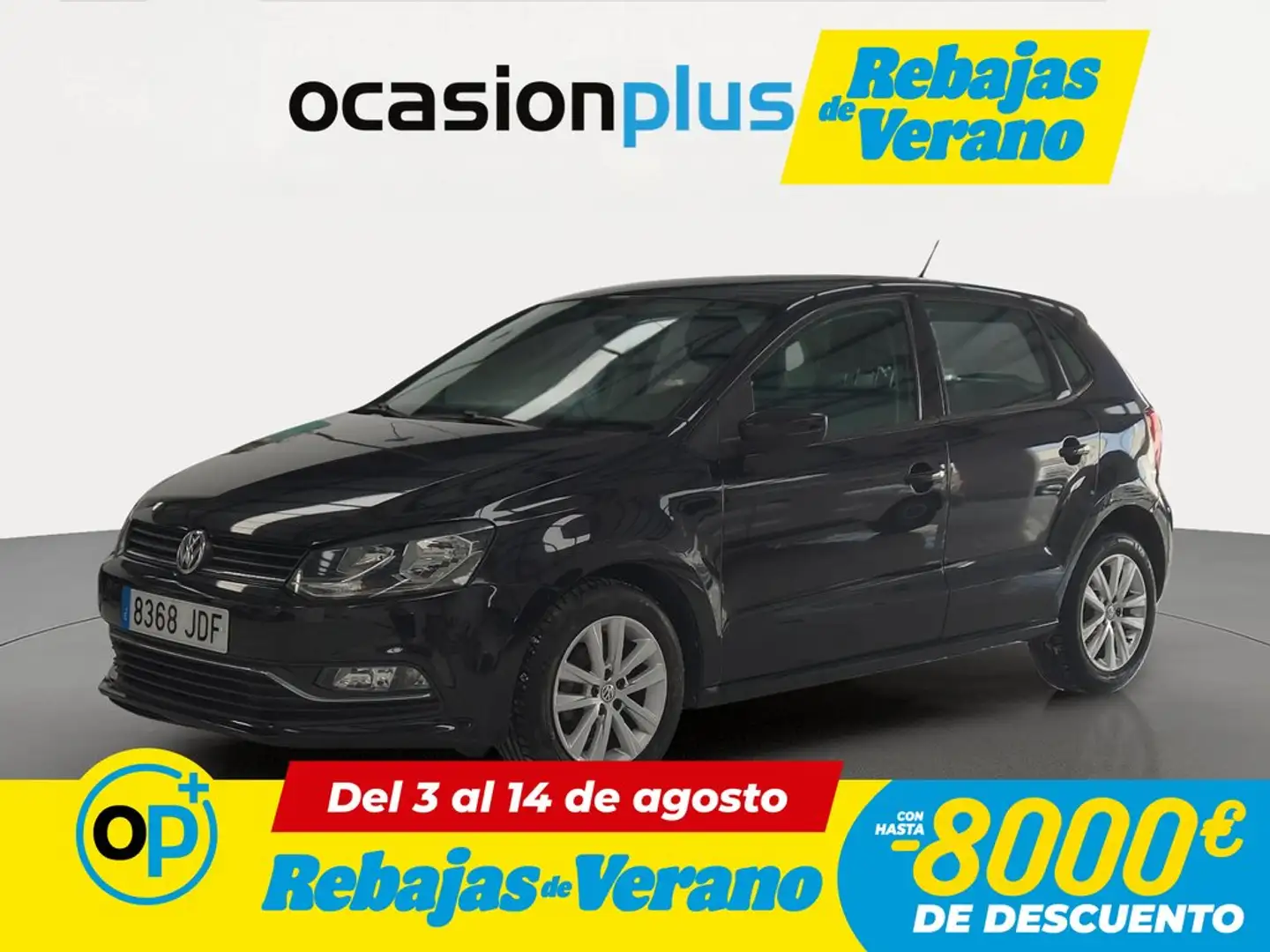 Volkswagen Polo 1.4 TDI BMT Advance 66kW Negro - 1