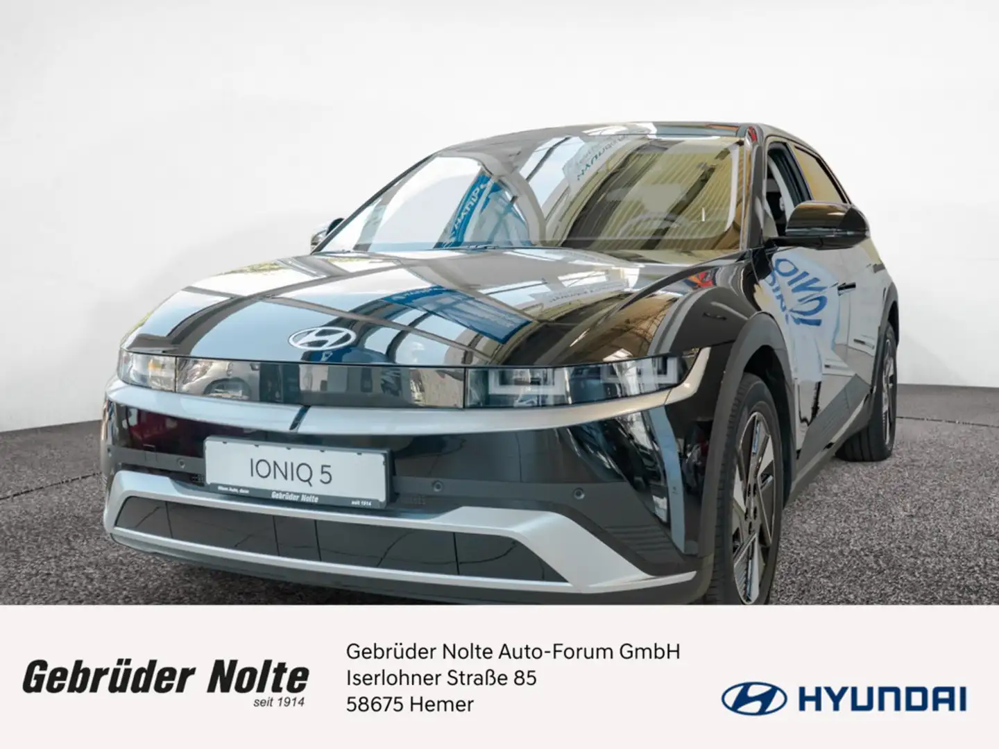 Hyundai IONIQ 5 Techniq Elektro KAMERA NAVI ACC LED Schwarz - 1