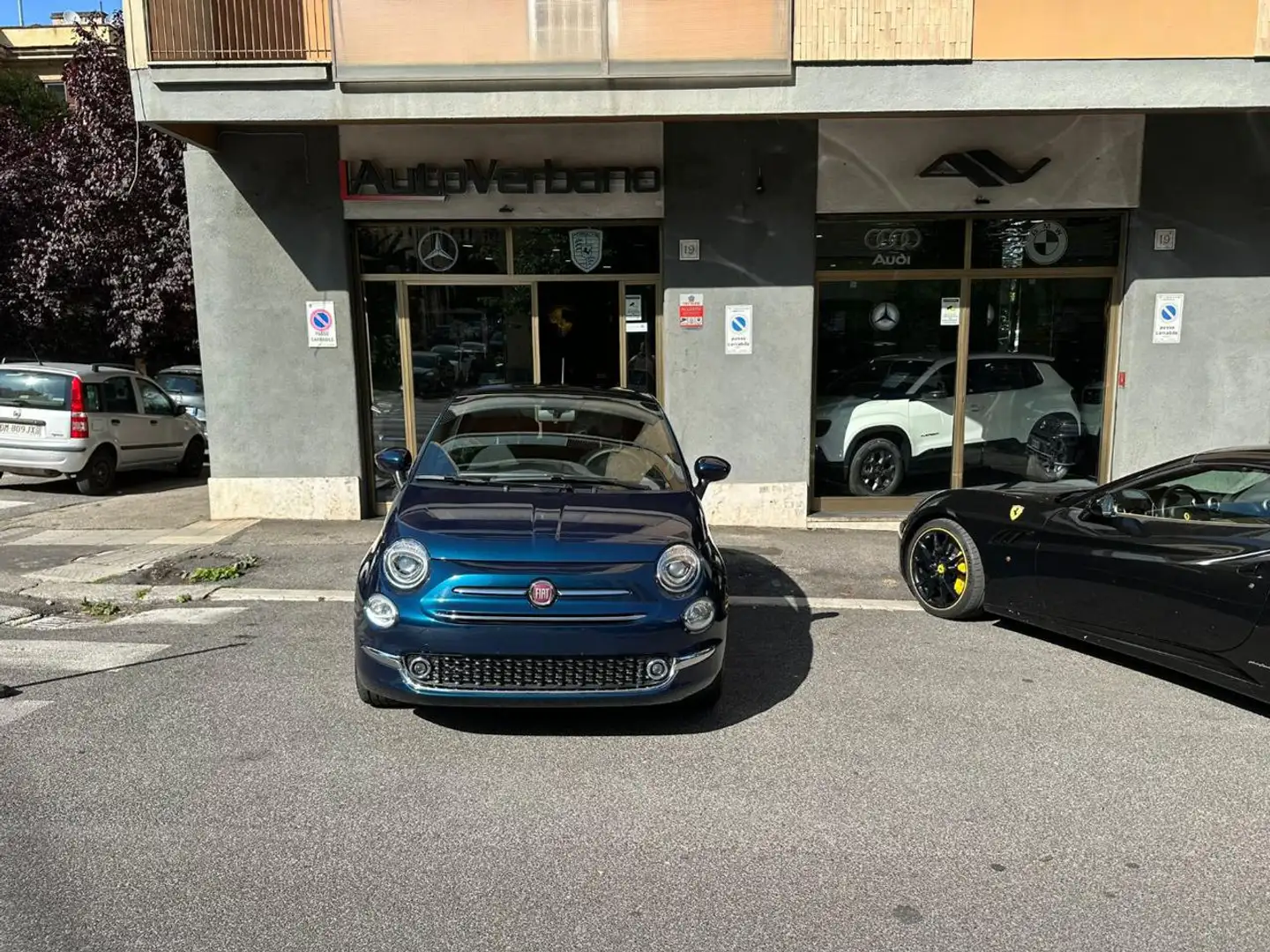Fiat 500 1.0 Hybrid -Dolcevita-TFT-Garanzia Fiat Blu/Azzurro - 2
