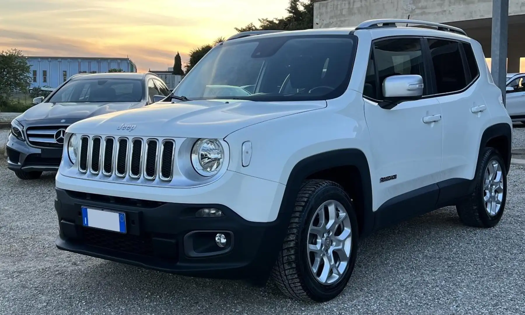 Jeep Renegade 1.6 Mjt 120CV Limited Blanc - 2