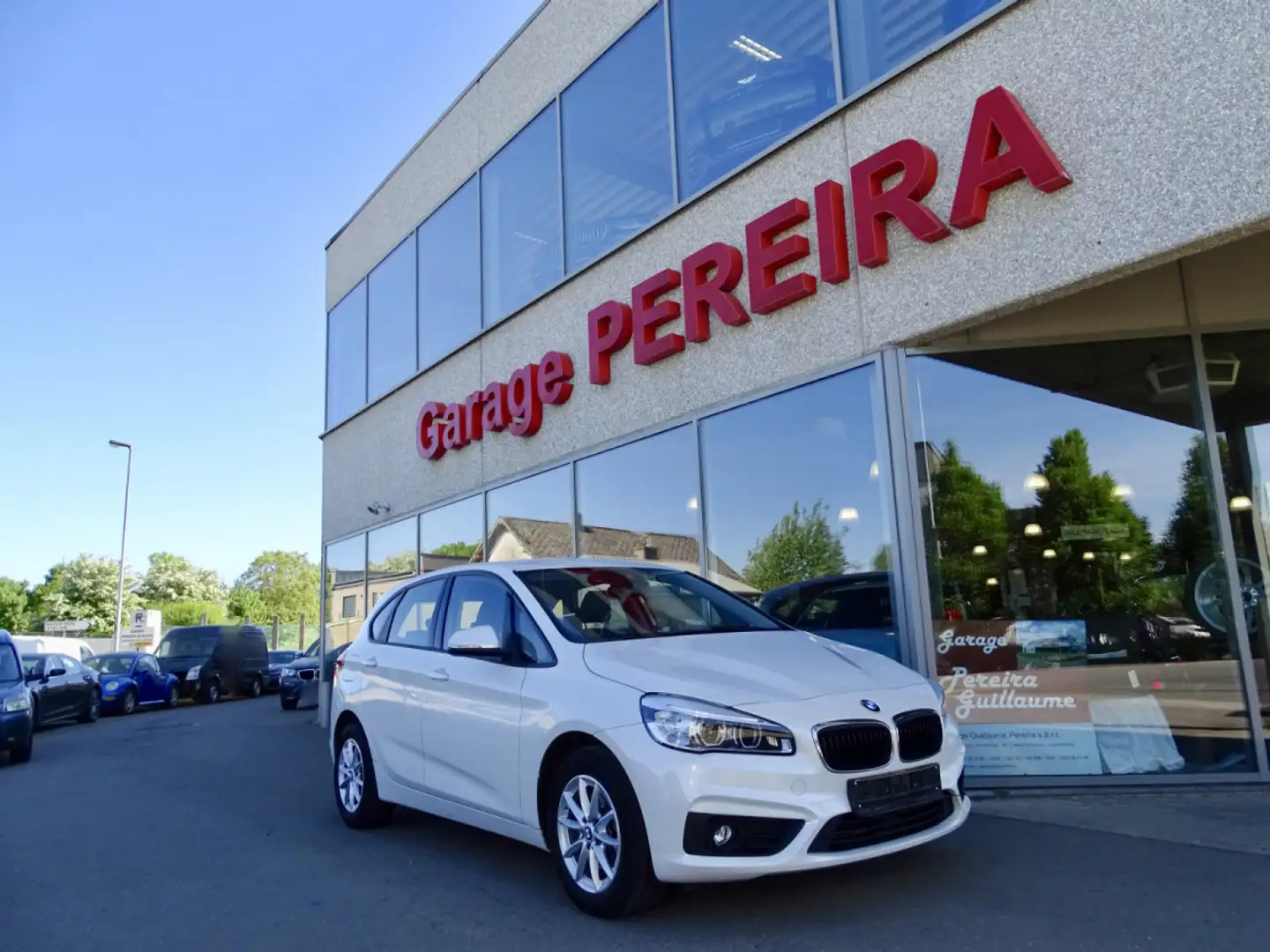 BMW 218 Active Tourer i ADVANTAGE BI-XENON NAVI Blanc - 1