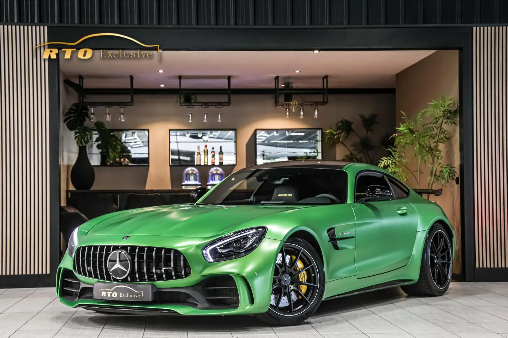Mercedes-Benz AMG GT 4.0 R|Green Hell Magno|Carbon|Achterasbest. Grün - 1