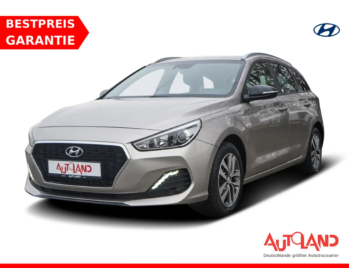 Hyundai i30 Kombi 1.0 T-GDI Trend AHK Navi Kamera DAB Beige - 1