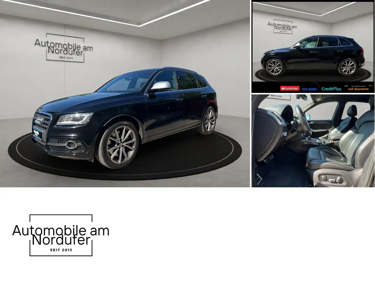 Audi SQ5 3.0 TDI plus quattro-Scheckheft-Kamera-AHK-Leder Schwarz - 2