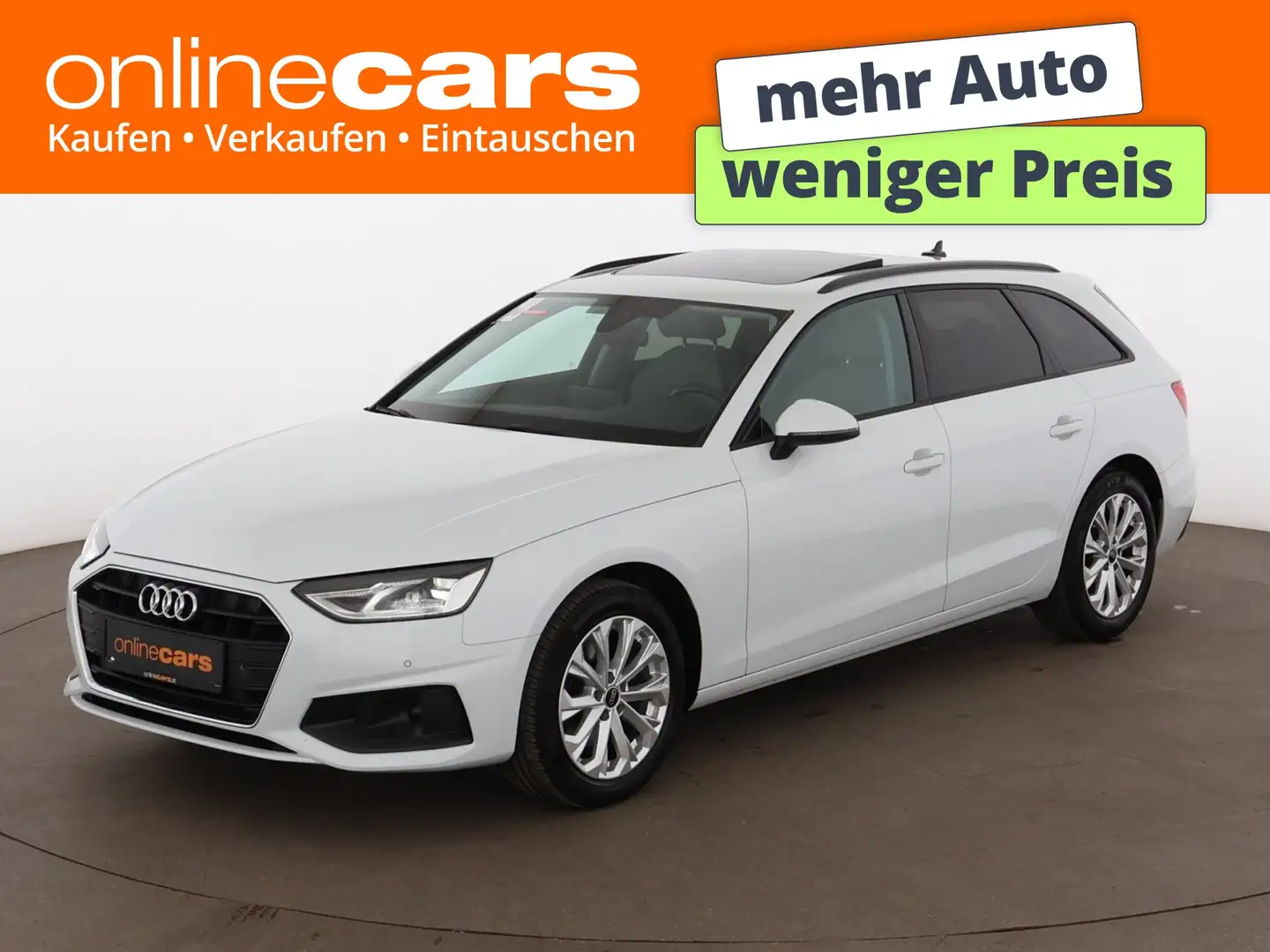 Audi A4 Avant 30 TDI Aut LED SKY RADAR LEDER NAVI PDC Weiß - 1