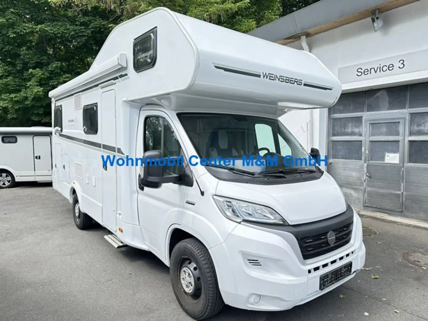 Weinsberg CaraHome 650 DG TV Sat Markise Standklima Weiß - 2