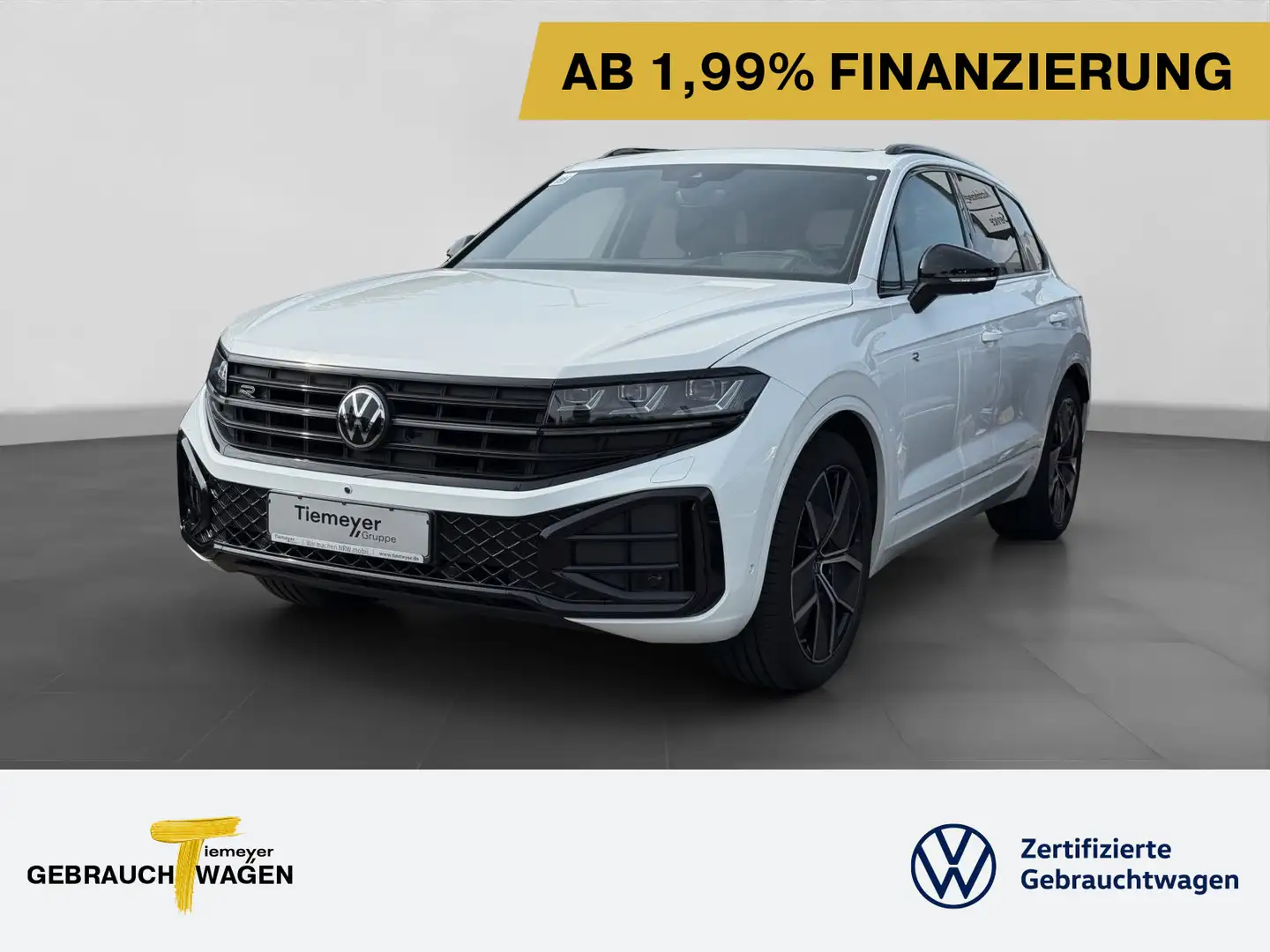 Volkswagen Touareg 3.0 TDI 4M 286PS R-LINE BLACK FACELIFT U Weiß - 1