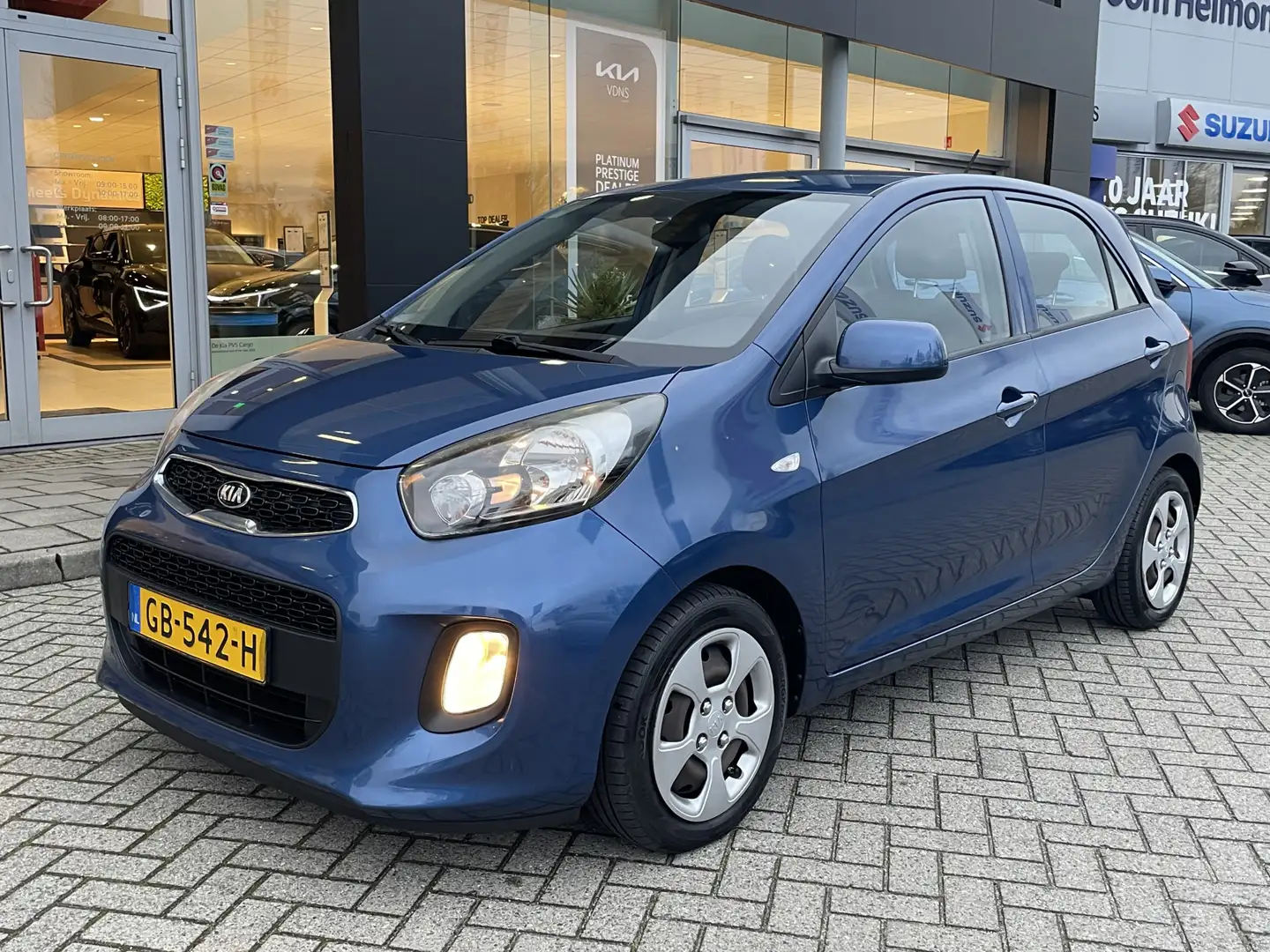 Kia Picanto 1.0 CVVT ComfortLine Info Frank Eijsbouts: 0492-58 Bleu - 2