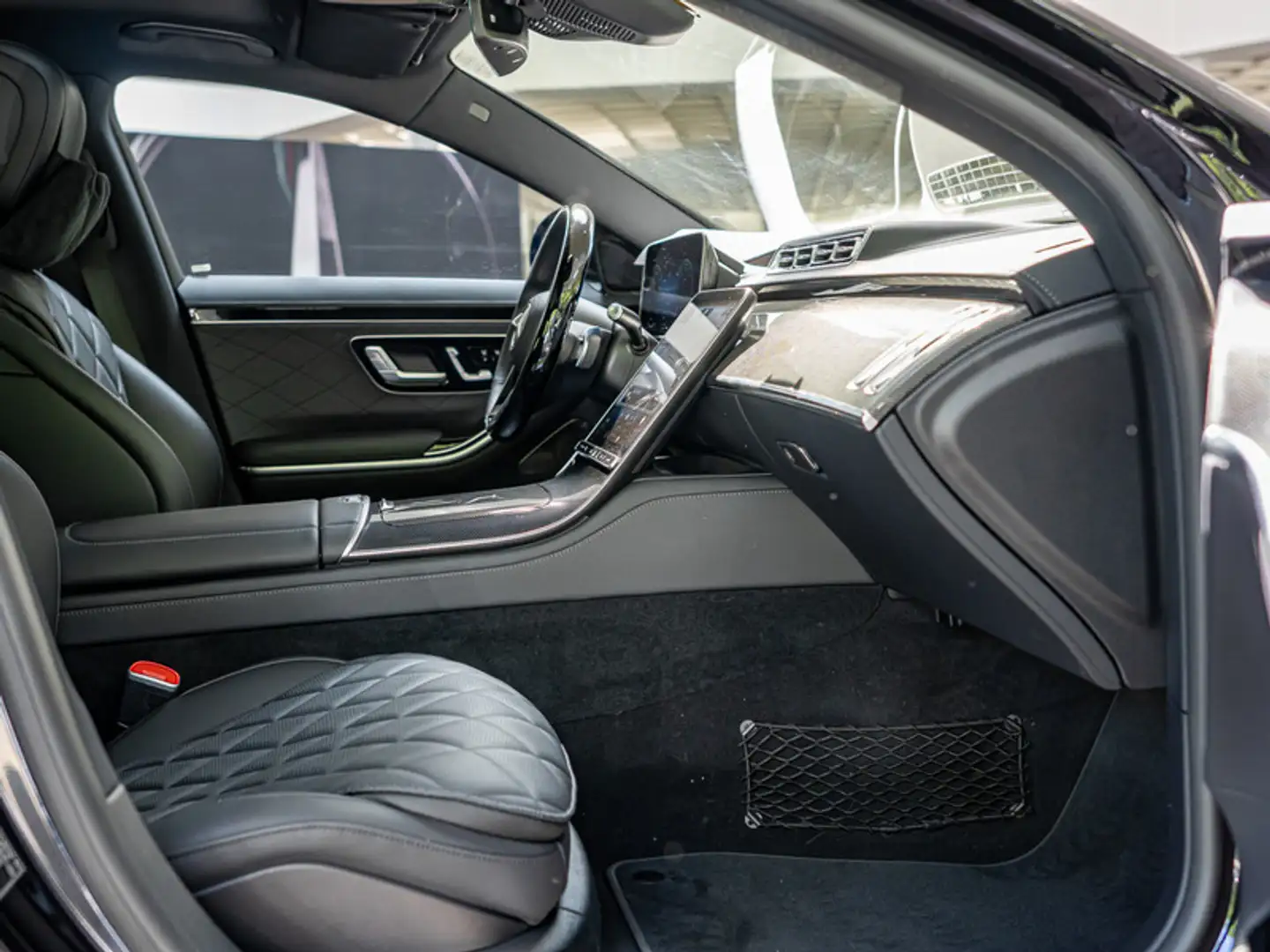 Mercedes-Benz S 350 d 4M L AMG-Sport/Pano/Burm/Fond-Entertain Schwarz - 2