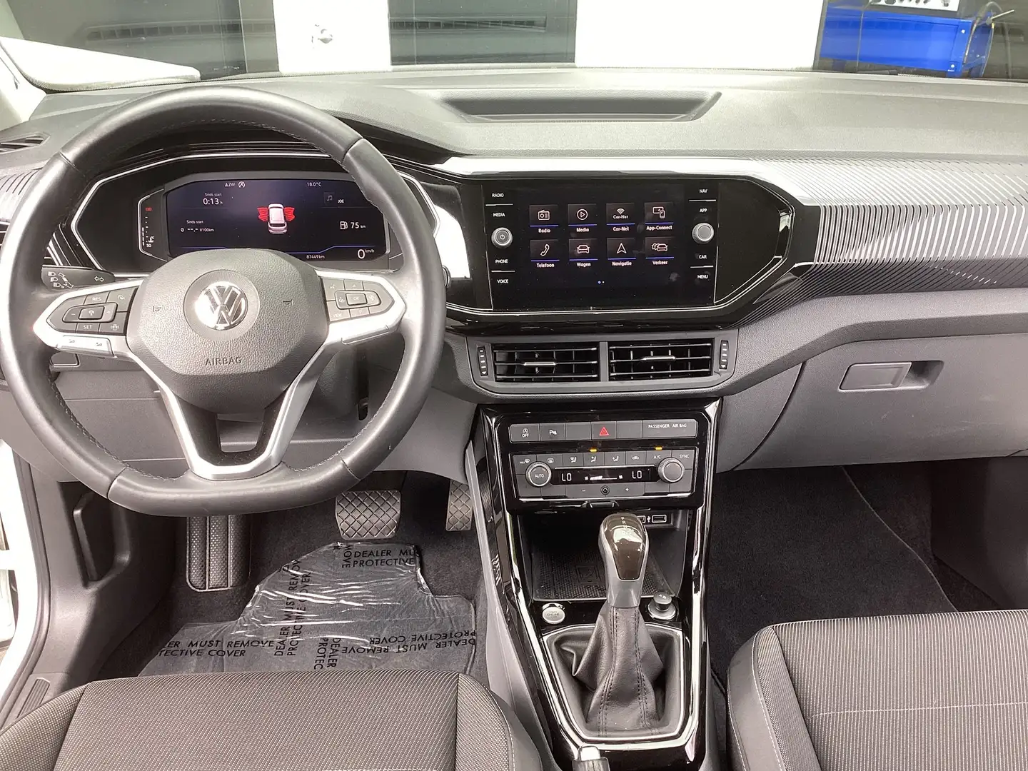 Volkswagen T-Cross 1.0 TSI/STYLE/1steEig/87000km/Carplay/LED/PdcV&A Blanco - 2