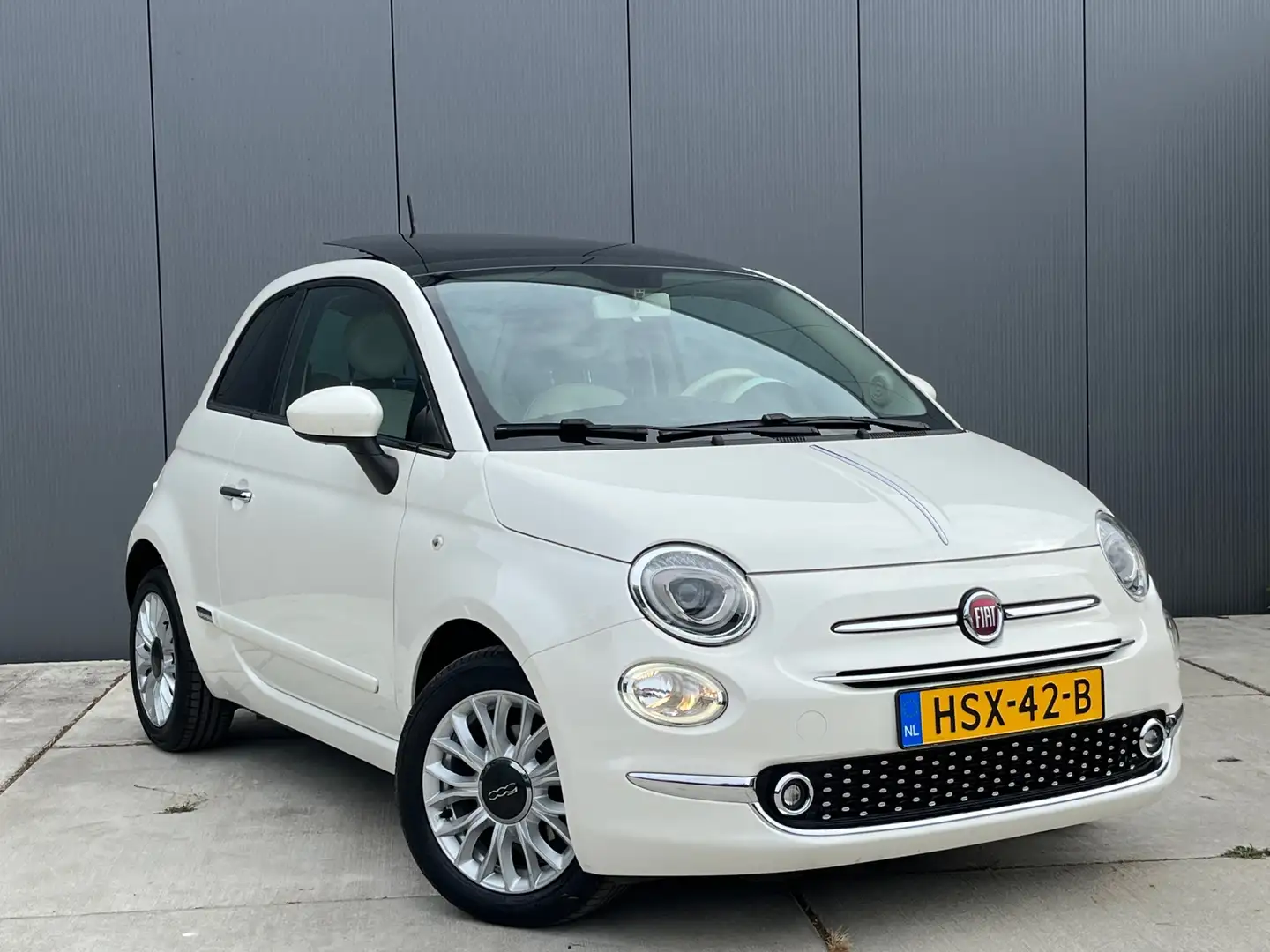 Fiat 500 1.2 Lounge | Panoramadak | Wit - 2