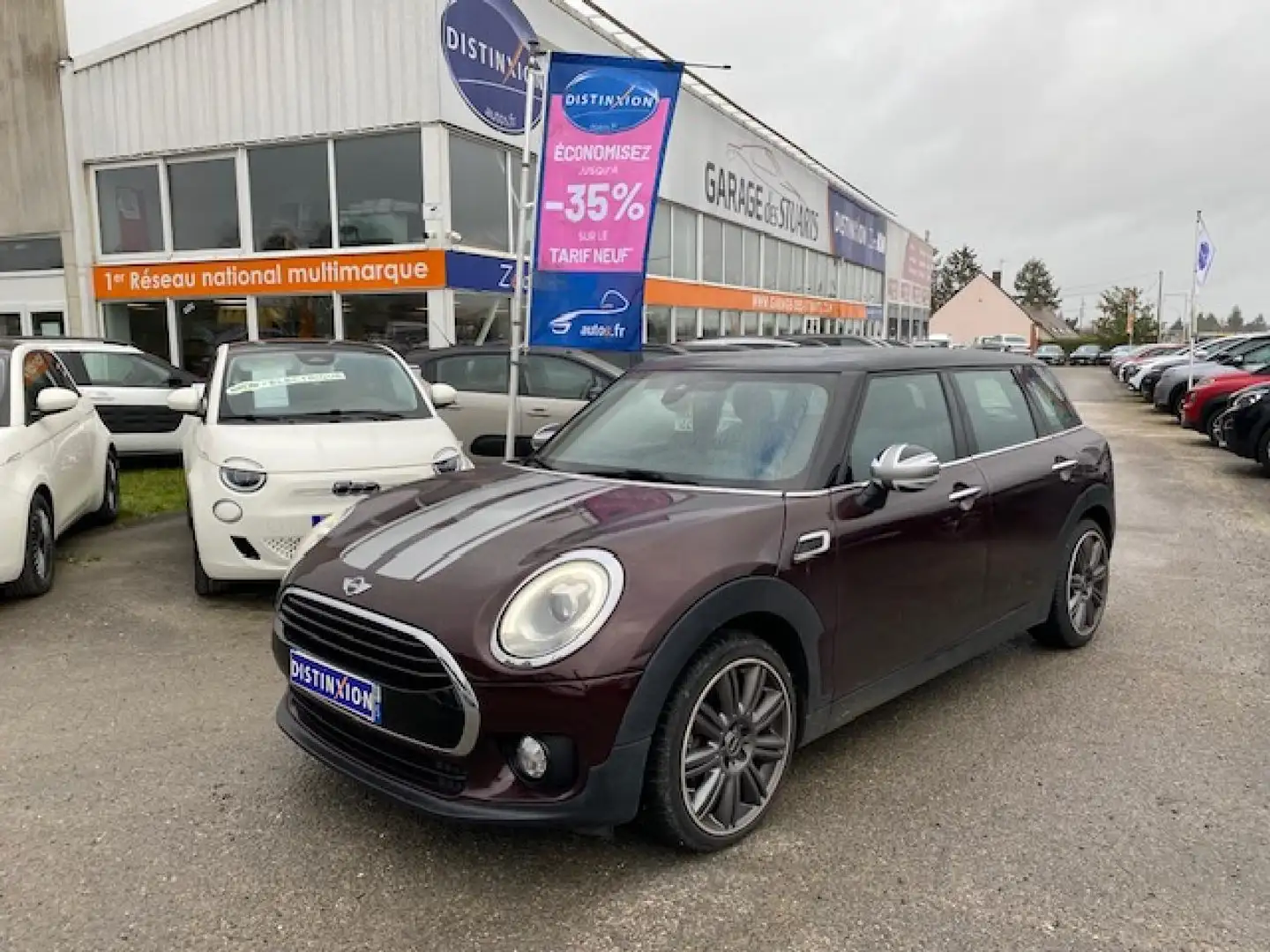 MINI Cooper D 2.0 D 150 BVA COOPER D HYDE PARK + TOIT OUVRANT Braun - 1