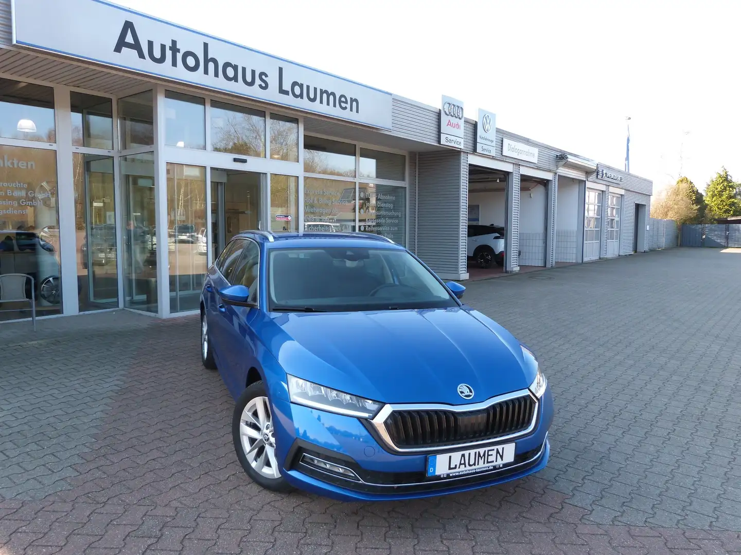 Skoda Octavia Combi 1.0 TSI Style Navi LED KAMERA 17`LM HEAD UP Azul - 1