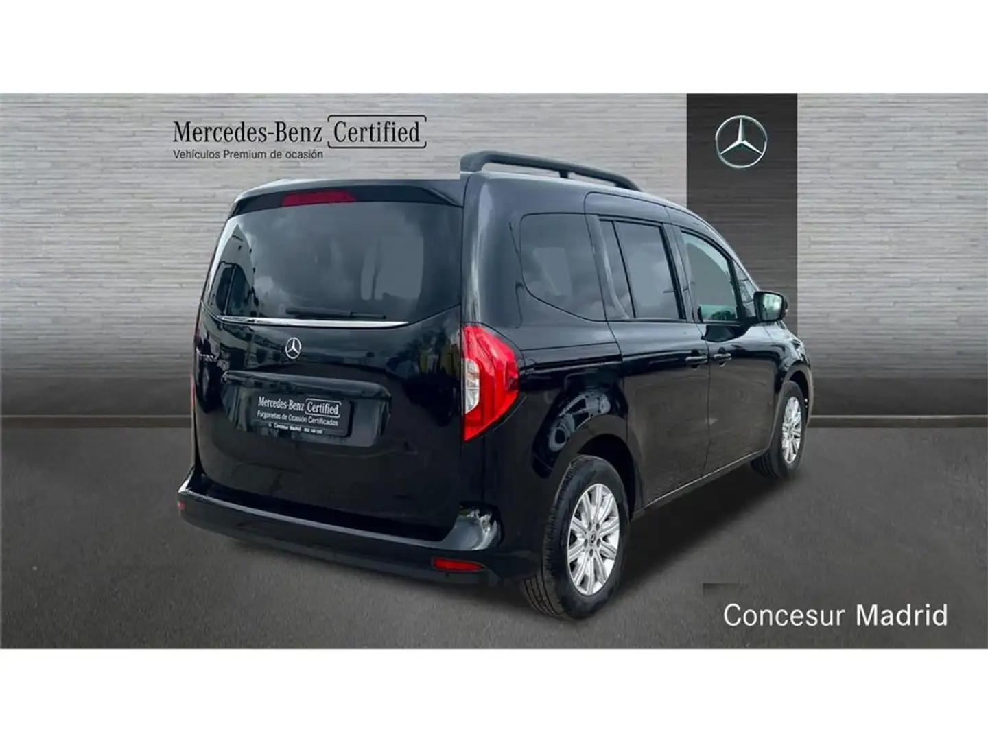 Mercedes-Benz Clase T 180d Negro - 2