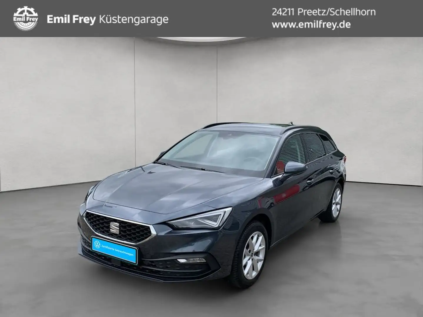 SEAT Leon Sportstourer 2.0 TDI DSG Style AHK NAVI ACC Nero - 1