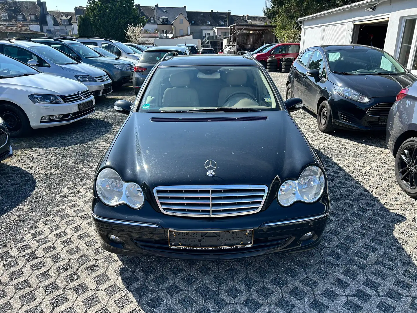 Mercedes-Benz C 280 C 280T4Matic(203.292)- TÜV 11/26, HK, Pano, AHK Schwarz - 2