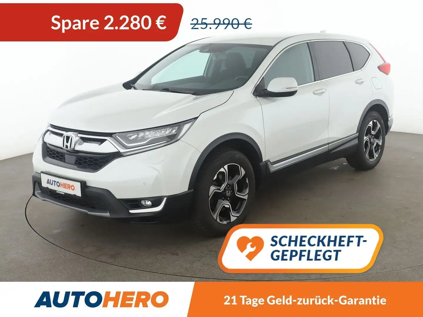 Honda CR-V 1.5 Turbo VTEC Elegance Weiß - 1