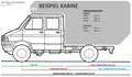 Iveco Daily 40.10 W 4x4 *13.335 km*Like New*Expedition ready* Grijs - thumbnail 16