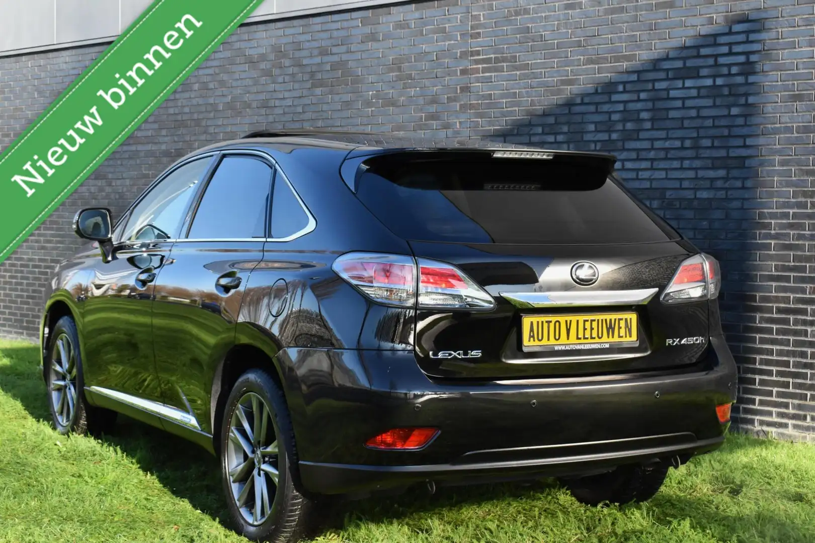 Lexus RX 450h 4WD Hybrid LEDER/SCHUIFDAK/CAMERA/PDC/XENON/ETC.! Zwart - 2