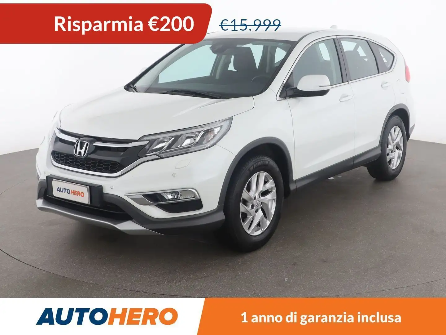 Honda CR-V 2.0 i-VTEC Elegance 4WD Blanc - 1