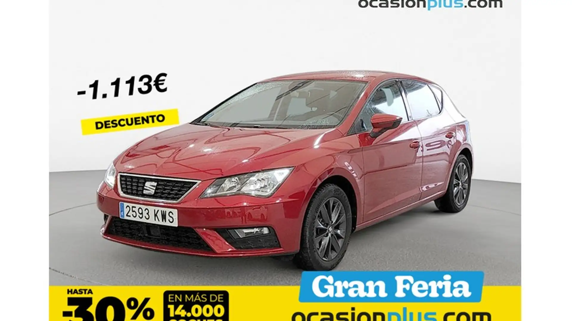 SEAT Leon 1.5 TGI GNC S&S Style 130 Rouge - 1