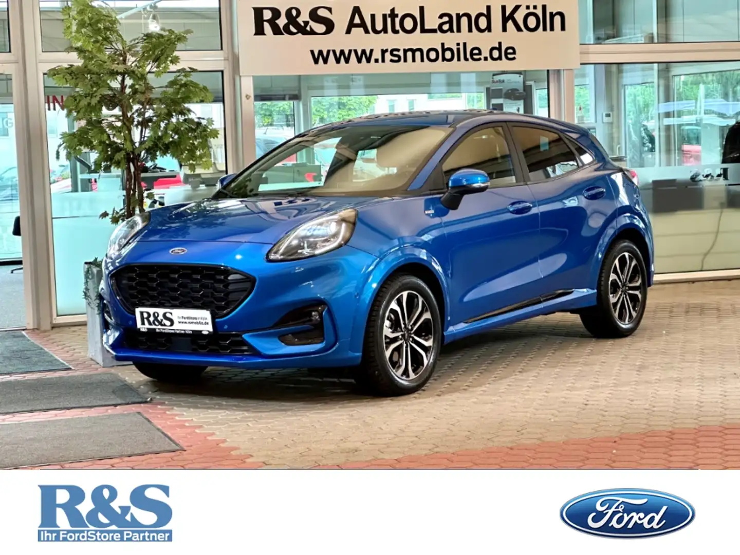 Ford Puma ST-Line X+Automatik+Kamera+B&O+Navi+Klima Blu/Azzurro - 1