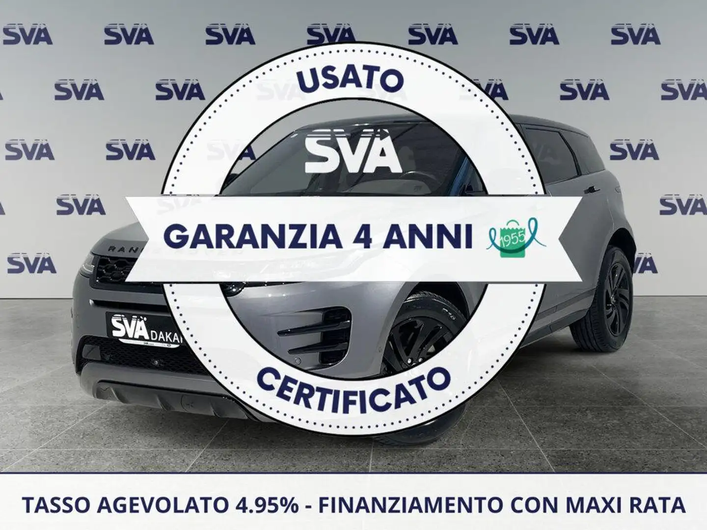 Land Rover Range Rover Evoque mhev R-Dynamic awd 163cv IVA ESPOSTA Gris - 1