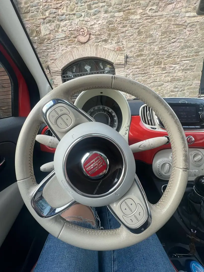Fiat 500 500+1.2+Anniversario+69cv Arancione - 2