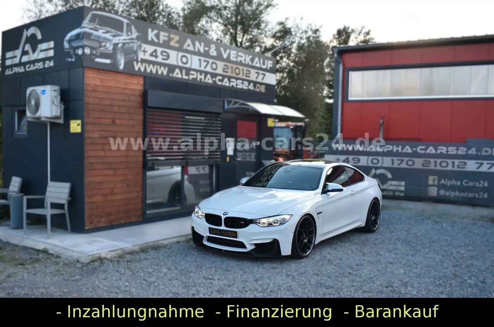 BMW M4 Coupe Eisenmann Leichtbaudach BBS 21" KW-GFW Weiß - 2