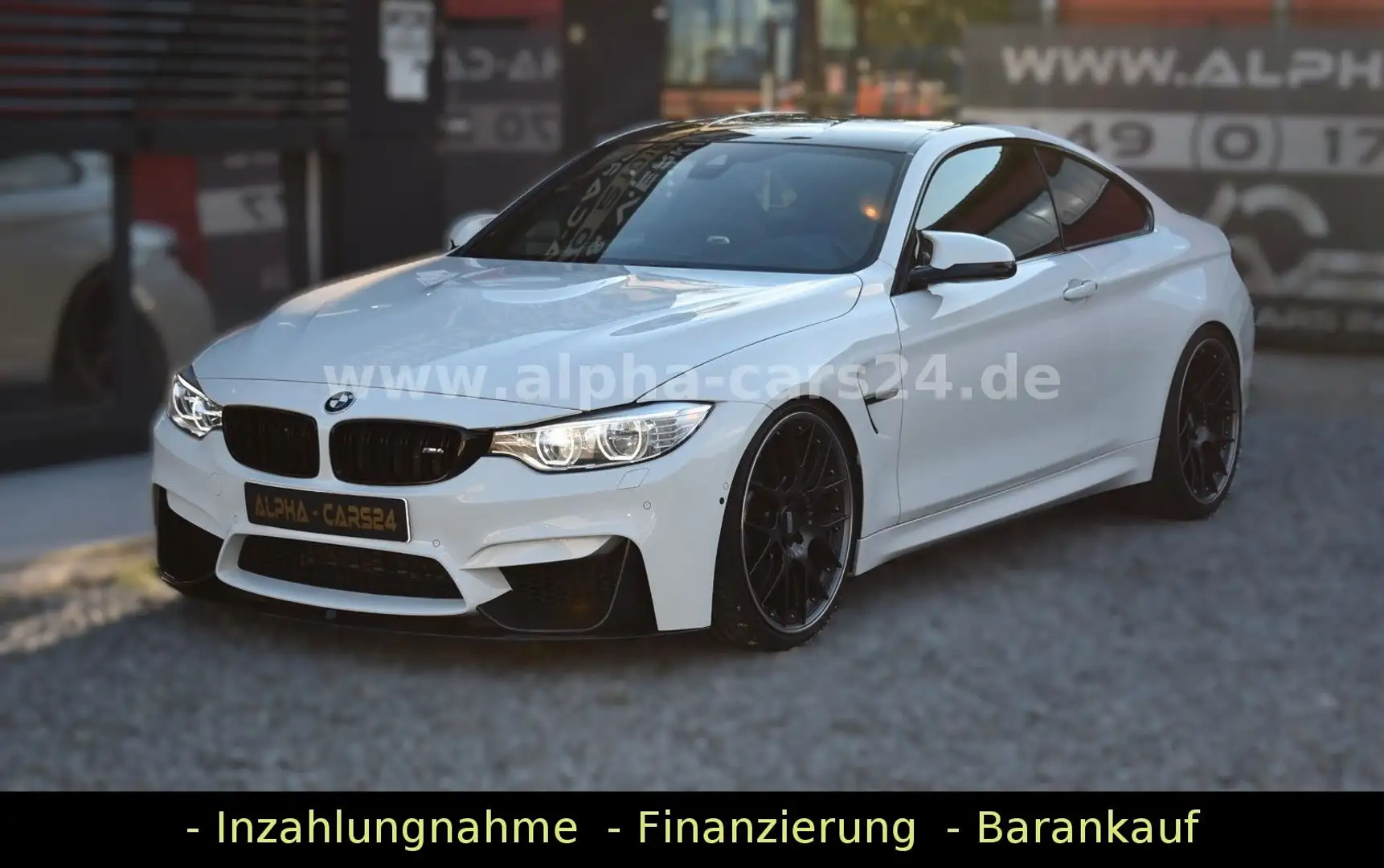 BMW M4 Coupe Eisenmann Leichtbaudach BBS 21" KW-GFW Weiß - 1