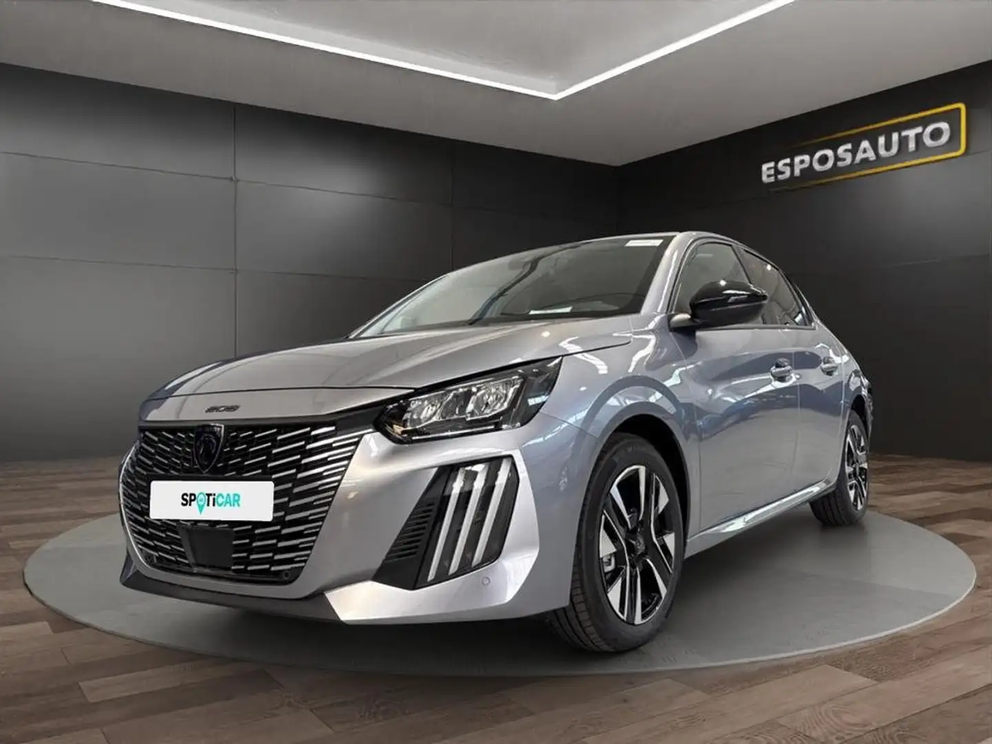 Peugeot 208 Hybrid 110 e-DCS6 Allure Grigio - 1