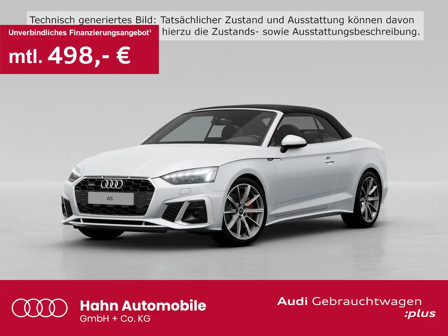 Audi A5 45 TFSI quattro S line Matrix Virtu Weiß - 1