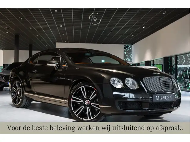 Bentley Continental GT 6.0 W12 Mulliner|Diamond Black|21"|Massage|BTW|Gla