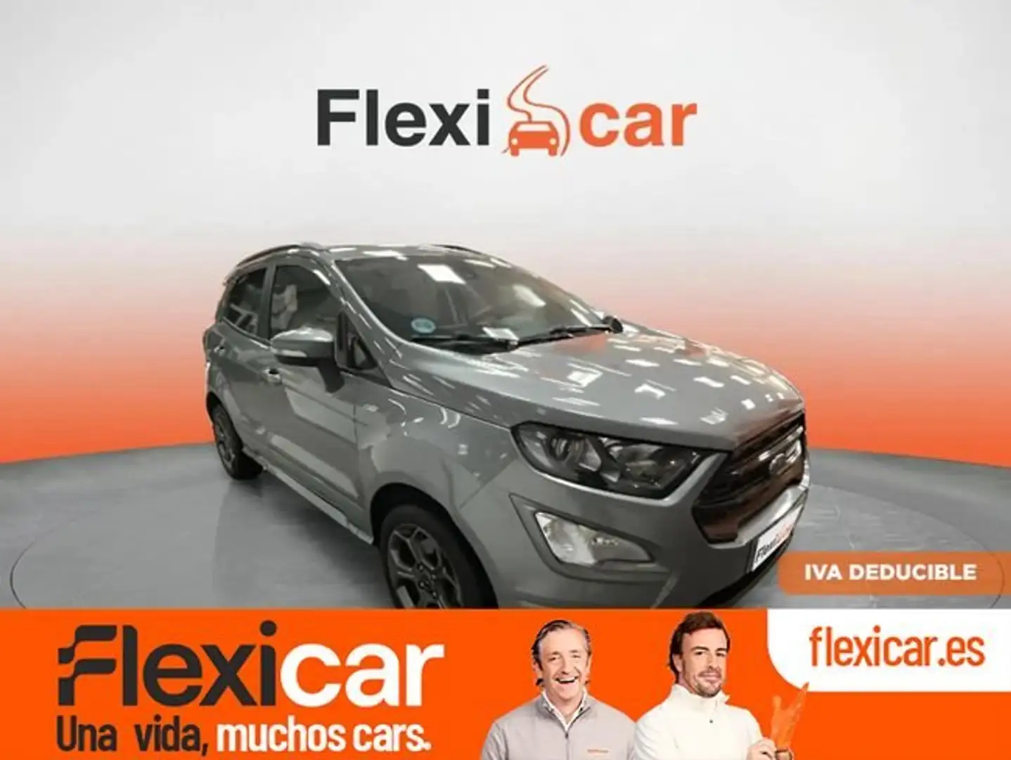 Ford EcoSport 1.0 EcoBoost ST Line 125 Gris - 1