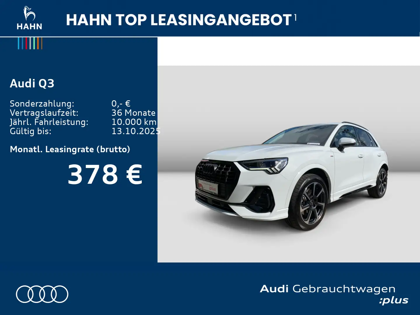 Audi Q3 40 TFSI S-tronic quattro S line Standhzg LED Weiß - 2
