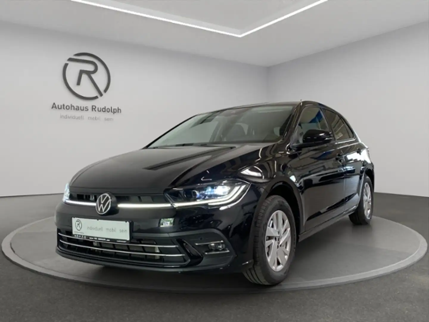 Volkswagen Polo 1.0 TSI DSG Style / App Connect LED ACC Schwarz - 2