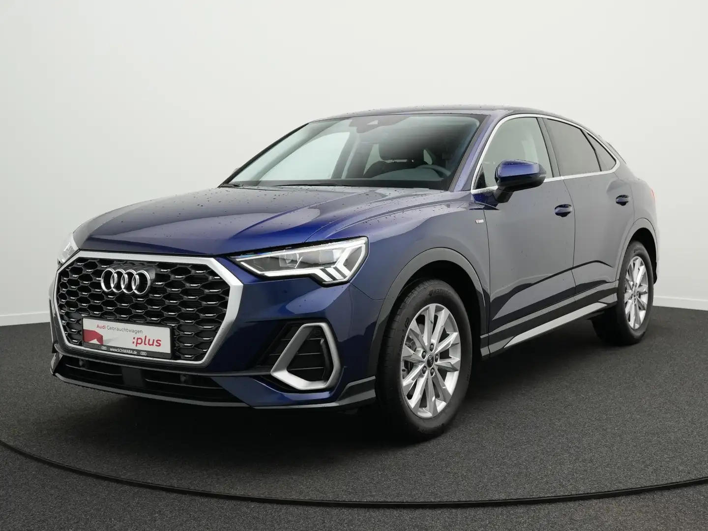 Audi Q3 S line 35 TFSI *ACC*AHK*LED*8-fach* Bleu - 2