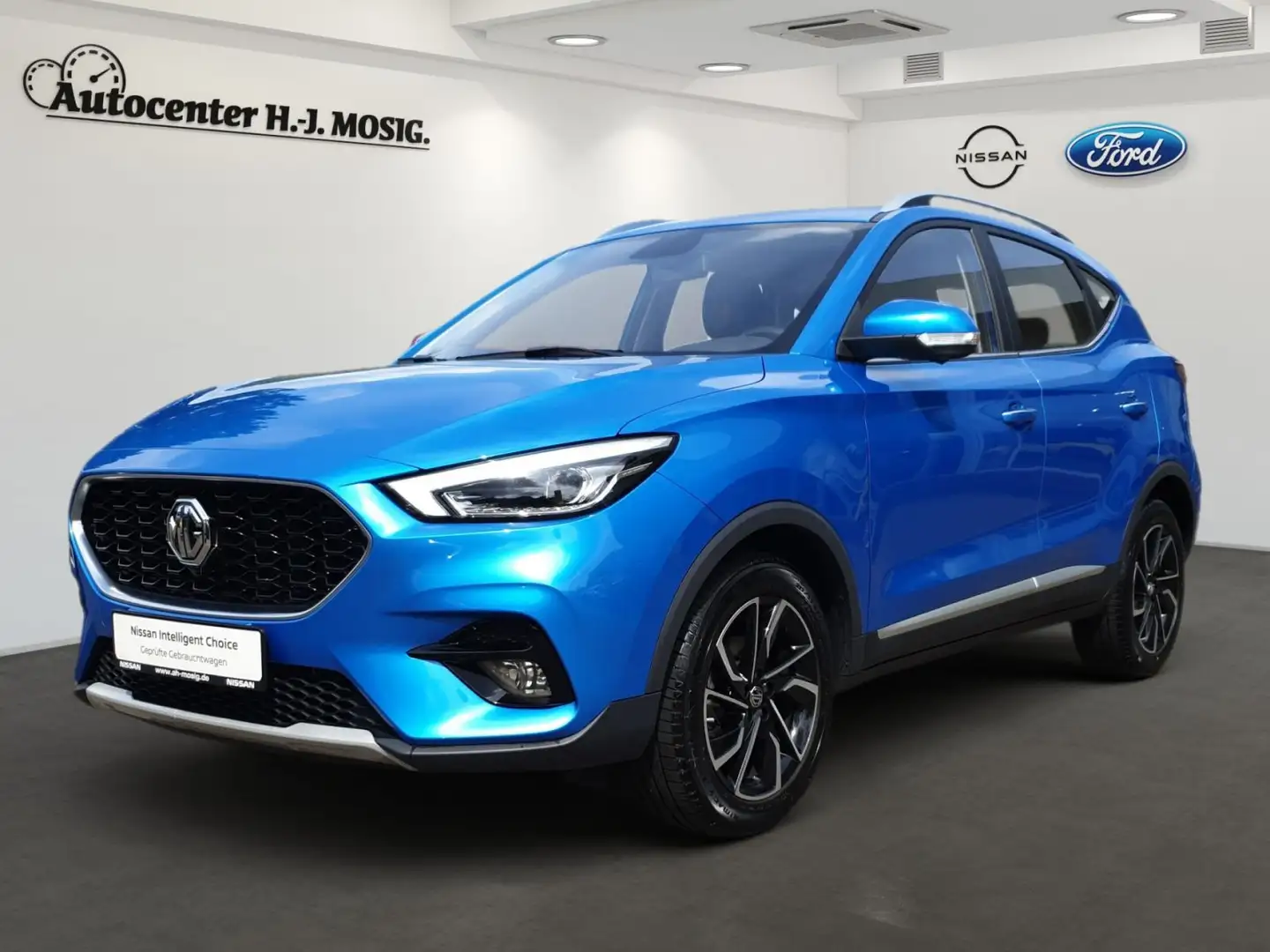 MG ZS 1,5 VTi Luxury / AHK / + Winterräder Blau - 2