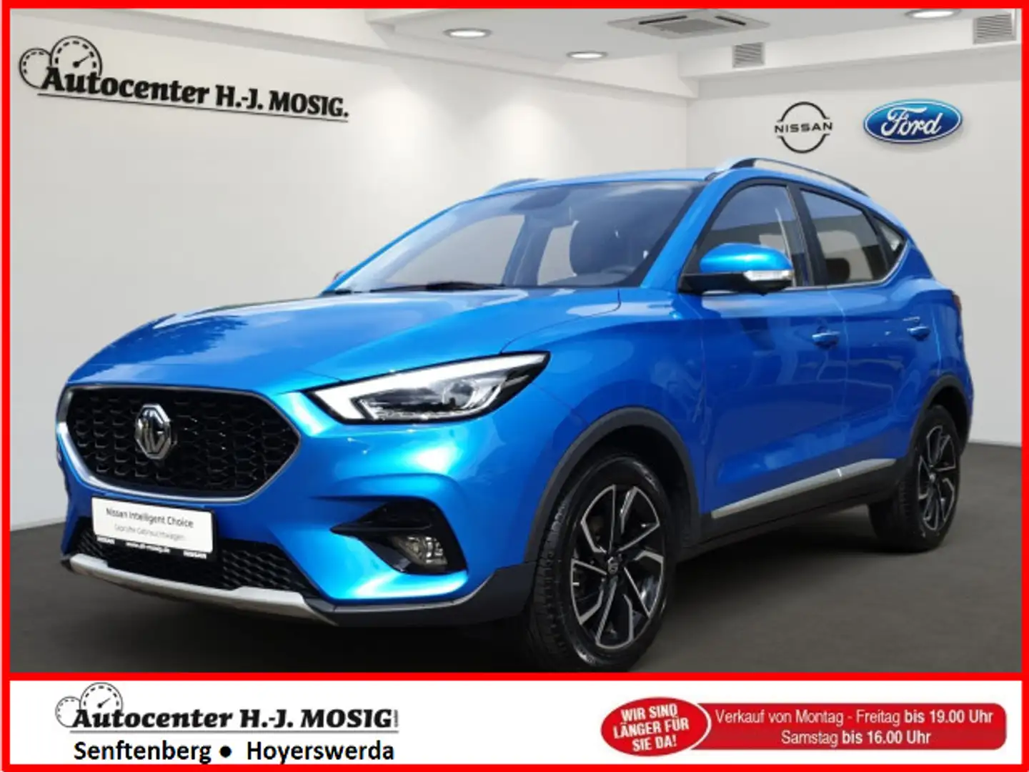 MG ZS 1,5 VTi Luxury / AHK / + Winterräder Bleu - 1